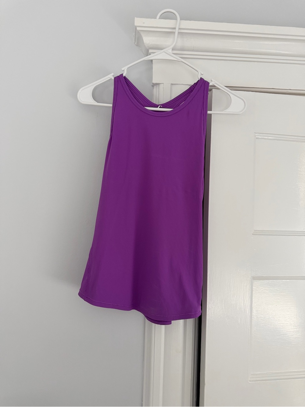 lululemon athletica Purple Ribbed Tank Top